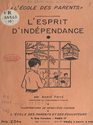cover image of L'esprit d'indépendance